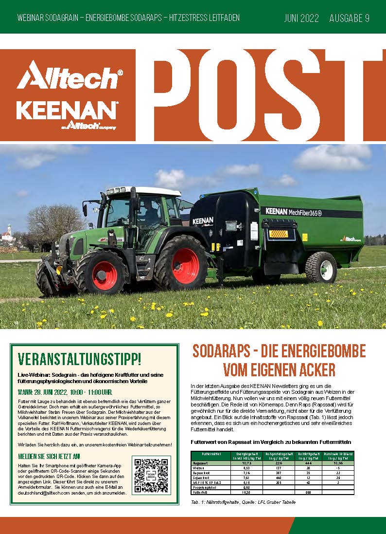 Alltech KEENAN Post - Juni 2022 Alltech KEENAN Post Oktober 2021 - Ausgabe 5