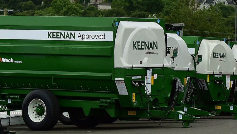Approved and used KEENAN feeder wagons