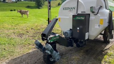 Futtermischwagen KEENAN MechFiber270 mit Elektroantrieb