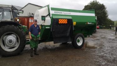 Robert Butterfield with his sixth KEENAN