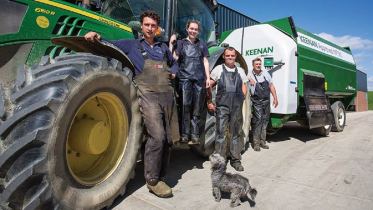 The team at Alma Bank Farm