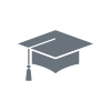 graduation cap icon