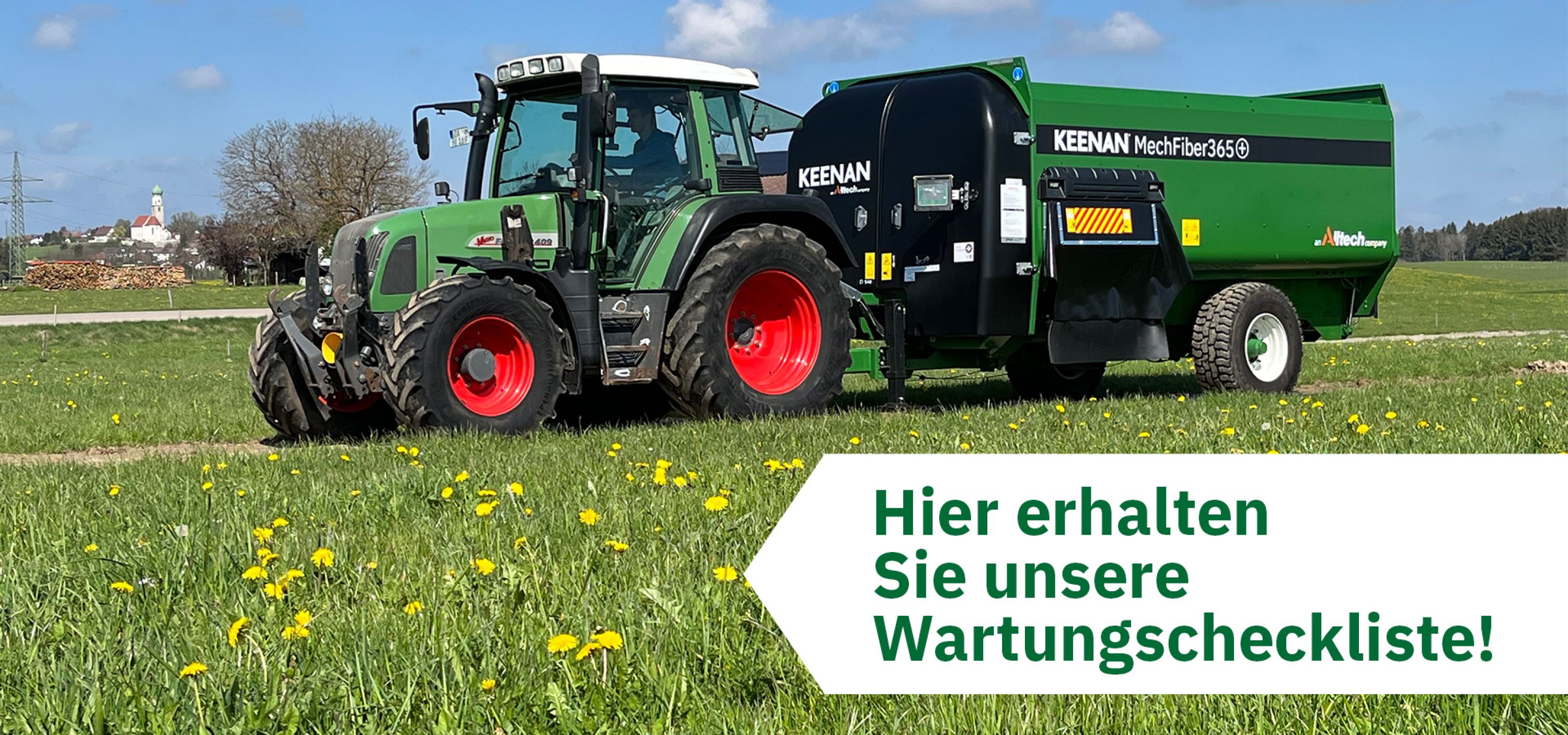 KEENAN Wartungscheckliste unterstützt eine lange Nutzungsdauer